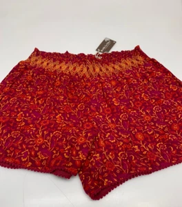 New Matilda Jane Clothing Shorts Floral Multicolor  XL Women's A36 - Picture 1 of 6