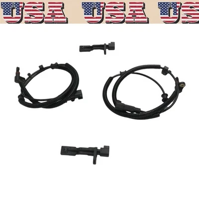 4x Fits for 2007- 2011 Dodge Nitro 2008-2012 Jeep Liberty ABS Wheel Speed Sensor - Imagem 1 de 4