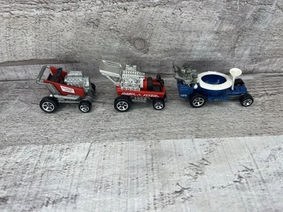 VTG Hot Wheels Radio Flyer Wagon 1996 First Edition Red & Red 1:64 Blue Toilet - Image 1 of 4