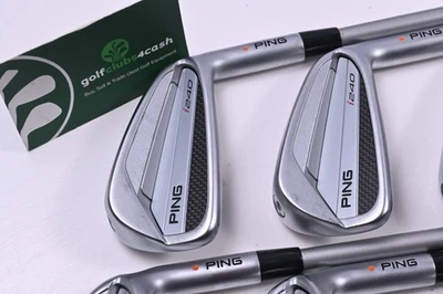 Ping I240 Irons / 5-PW / Orange Dot / Senior Flex Ping Alta Quick 45 Shafts - Image 1 of 4