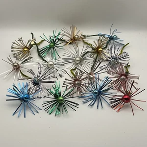 Cravatte vintage Giappone anni 60 atomiche NATALE STARBURST lamina vetro mercurio 17pz - Foto 1 di 17