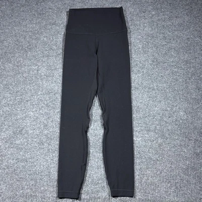 Lululemon Leggings High Rise Yoga Pants Athletic Black Size 2 Activewear Gym - Image 1 of 4