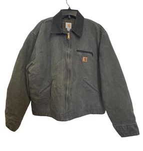 Giacca Carhartt vintage uomo tela grigia XL - Foto 1 di 9