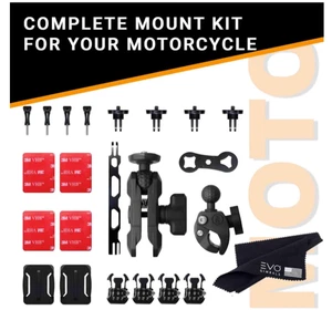 Insta360 Komplett Motorrad Konvolut Montagesatz für ONE X3/X2/X 360 - NEU - Bild 1 von 1