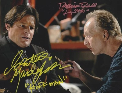 Costas Mandylor and Tobin Bell Signed 10x8 Photo, SAW, Hoffman, Jigsaw.   - Image 1 of 4