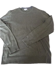 Suéter tejido azul marino antiguo para hombre talla grande - Imagen 1 de 3