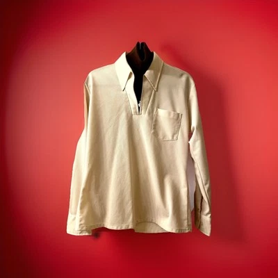 Camisa Pullover Disco Manga Larga con Cuello Alto Adjunto ANDRE BOUCHARD Talla M Foto 1 de 4