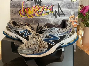 New Balance 860v2 Herren Sneaker Laufschuhe UK 10 Silber / Blau Schwarz 🔥 - Bild 1 von 22