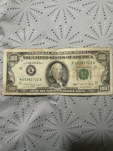 1990 $100 Dollar Bill Old Style - Picture 1 of 2