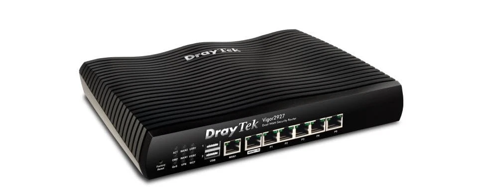 Generic DRAYTEK VIGOR 2927 DUAL ET GB WAN ROUTER - Immagine 1 di 1