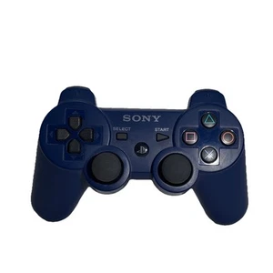 Sony Dualshock 3 Wireless Sixaxis Controller Blue Remote PlayStation 3 UNTESTED - Picture 1 of 5
