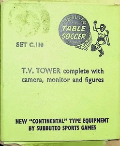 Subbuteo Accessories Set C.110 Tv Tower Has Damage - Picture 1 of 6