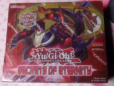 Yu-Gi-Oh! Secrets of Eternity Booster Box 1st Ed New Sealed! - Image 1 of 4