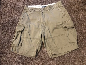 Herren Ralph Lauren Vintage Cargo Shorts Grün Gr. 36 - Bild 1 von 10