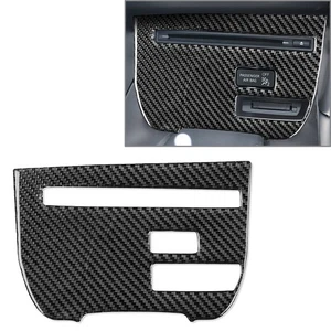 Central Console CD Panel Cover Trim For Nissan GTR R35 2008-16 Black Car RHD - Picture 1 of 10