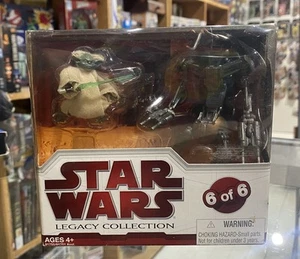 Star Wars Geonosis Arena Showdown Legacy Collection Yoda Droideka 3.75 Figures - Picture 1 of 3