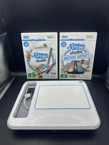 Wii UDraw Tablet & U Draw Studio Artist + Pictionary Nintendo Wii Game - Picture 1 of 2