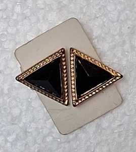 Dreieck Onyx wie Ohrstecker - Bild 1 von 3