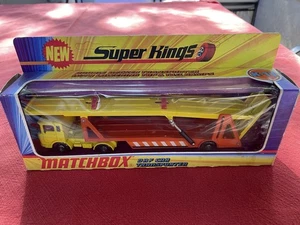 Vintage Matchbox Super Kings 1970 Lesney Products DAF K-11 Car Transporter - Picture 1 of 9