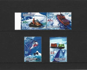 AUSTRALIAN ANTARCTIC TERRITORY 1998 TRANSPORT SET OF 4 MNH - Picture 1 of 1