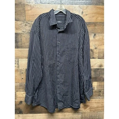 Zanella Men's Long Sleeve Dress Shirt Size 2XB *see description* - Image 1 of 4