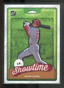 2019 Panini Donruss SHOHEI OHTANI #N6 Nicknames Showtime Rapture Parallel Angels - Picture 1 of 2