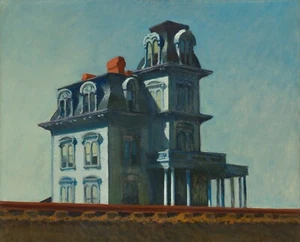 Print or Canvas - House by the Railroad by Edward Hopper - Bild 1 von 1
