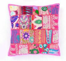 Multicoloured Patchwork Decorative Cushions