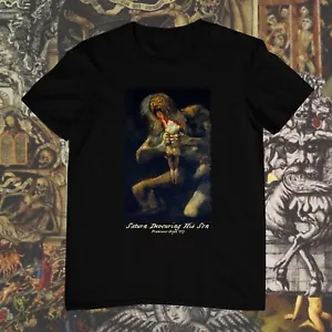 Camisa Saturn Devouring His Son • Goya • Top Arte Horror Gore • Bruja Alternativa - Imagen 1 de 2