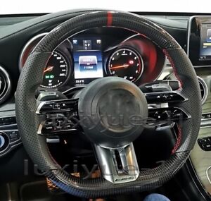 for Mercedes Benz AMG C/E/S/A/G class New Carbon fiber Steering wheel Skeleton