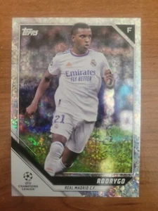 2021-22 Topps UEFA Champions League Rodrygo Sparkle Foil Parallel 94 Real Madrid - Picture 1 of 2