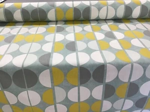 Tela Shoreditch Retro Francés Duckegg Algodón 140 cm de Ancho Cortina/Ciega/Tapada - Imagen 1 de 5