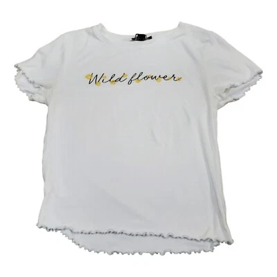 Camisa corta Forever 21 Wild Flowers talla mediana M Foto 1 de 4