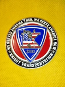 Knight Transportation Challenge Coin - Bild 1 von 2