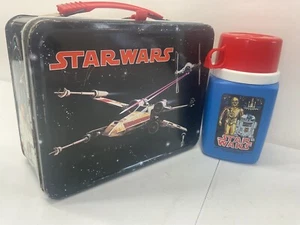 VINTAGE STAR WARS LUNCHBOX AND THERMOS - Picture 1 of 21