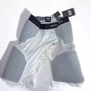 Nike Pro Padded Compression Shorts Protective Layering White Womens Size XL - Picture 1 of 3
