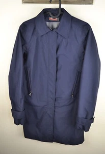 Prada Sport Blue Gore Tex Jacket Trench Size 40 Art 280366 Mat 07E - Picture 1 of 15