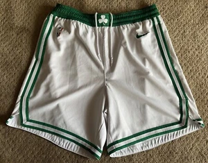 Boston Celtics Basketball Game Shorts Nike Classic White with Trim 2XL - Picture 1 of 3