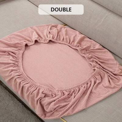2 Seater Stretch Sofa Cushion Covers Couch Seat Non-Slip Slipcover Removable - Image 1 of 4