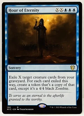 MTG-Hour of Eternity-#102-Commander: Innistrad: Midnight Hunt Regular-NM - Image 1 of 2