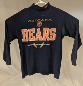 Chicago Bears VTG 1996 Turtleneck True Fan Sportwear L Embroidered single stitch - Bild 1 von 12