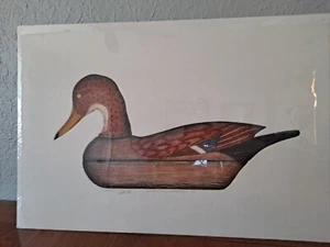 Mallard Hen Decoy, Arthur Nevin Signed And Numbered Etching 15x22, 1940 - Picture 1 of 3