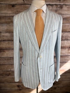Isaia Linen Blazer Size 40 (50 EUR) bs77 - Picture 1 of 16