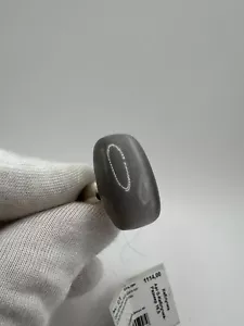 Sterling Silber 925 massiver großer Damenring 12,75 g Einsatz Katzenauge 6,0 Gr. - Bild 1 von 13