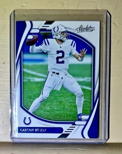 Carson Wentz 2021 Panini NFL Absolute Football #11 Card - Picture 1 of 2