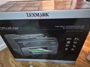 Lexmark Officeedge Pro 4000 All in One InkJet Printer VAT INCLUDED - Picture 1 of 11