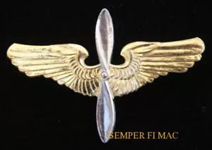 US ARMEE AIR CORPS LUFTFAHRT KADETTENABZEICHEN FLÜGELMÜTZE REVERS PIN UP LUFTWAFFE 2. WELTKRIEG - Bild 1 von 24