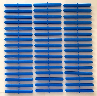 LOTE DE 48 VIGAS TRANSVERSALES HORIZONTALES VIGAS AZULES Y PANEL CONSTRUCCIÓN I VIGAS Foto 1 de 4