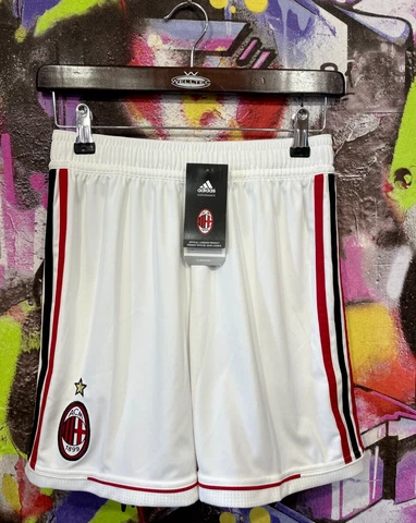 AC Milan 2011 2012 Soccer Shorts Italy Italia Football Adidas V13450 Mens size S Cover