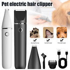 Dog Cat Pet Grooming Kit Rechargeable Cordless Electric Hair Clipper Trimmer